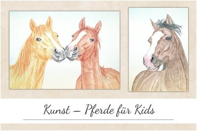 Kunst: Pferde für Kids