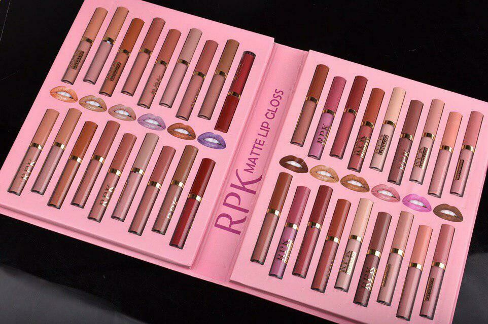 RPK Matt lip gloss سيت اقلام شفة