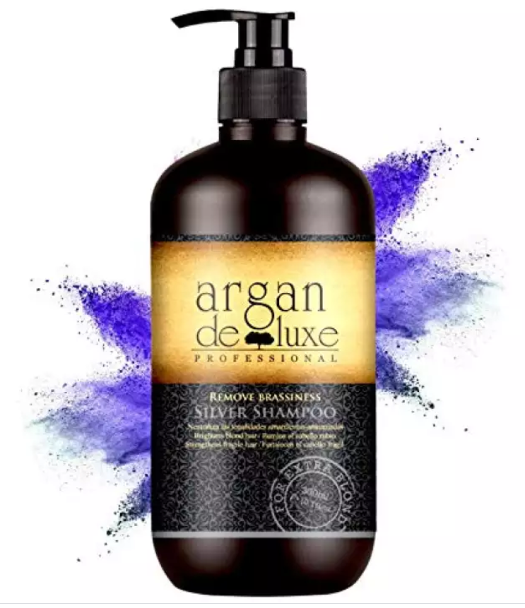 شامبو سلفر
ARGAN DELUXE Silver Shampoo Anti Yellow Remove Brassiness