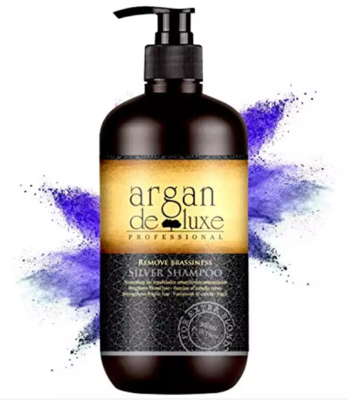 شامبو سلفر
ARGAN DELUXE Silver Shampoo Anti Yellow Remove Brassiness