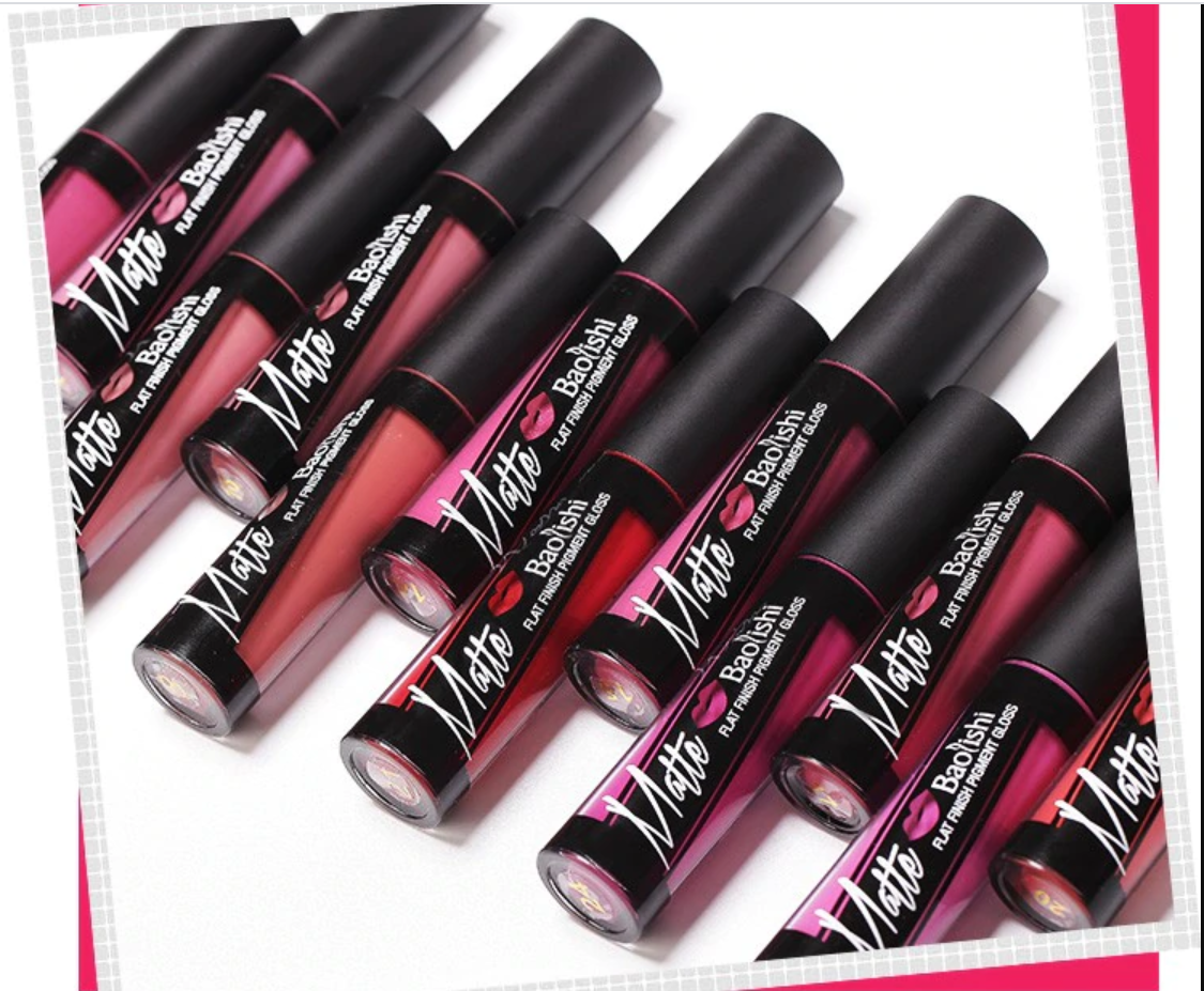 Baolishi Matte set
سيت احمر شفاه