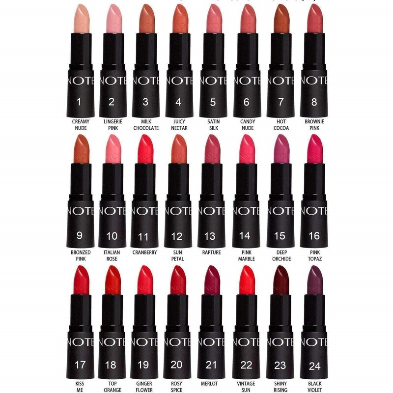 حمرة نوت ريج كولور Note rich color lipstic