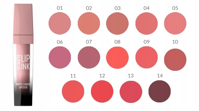 احمر شفاه كولدين  روز Golden Rose My Matte Lip Ink
