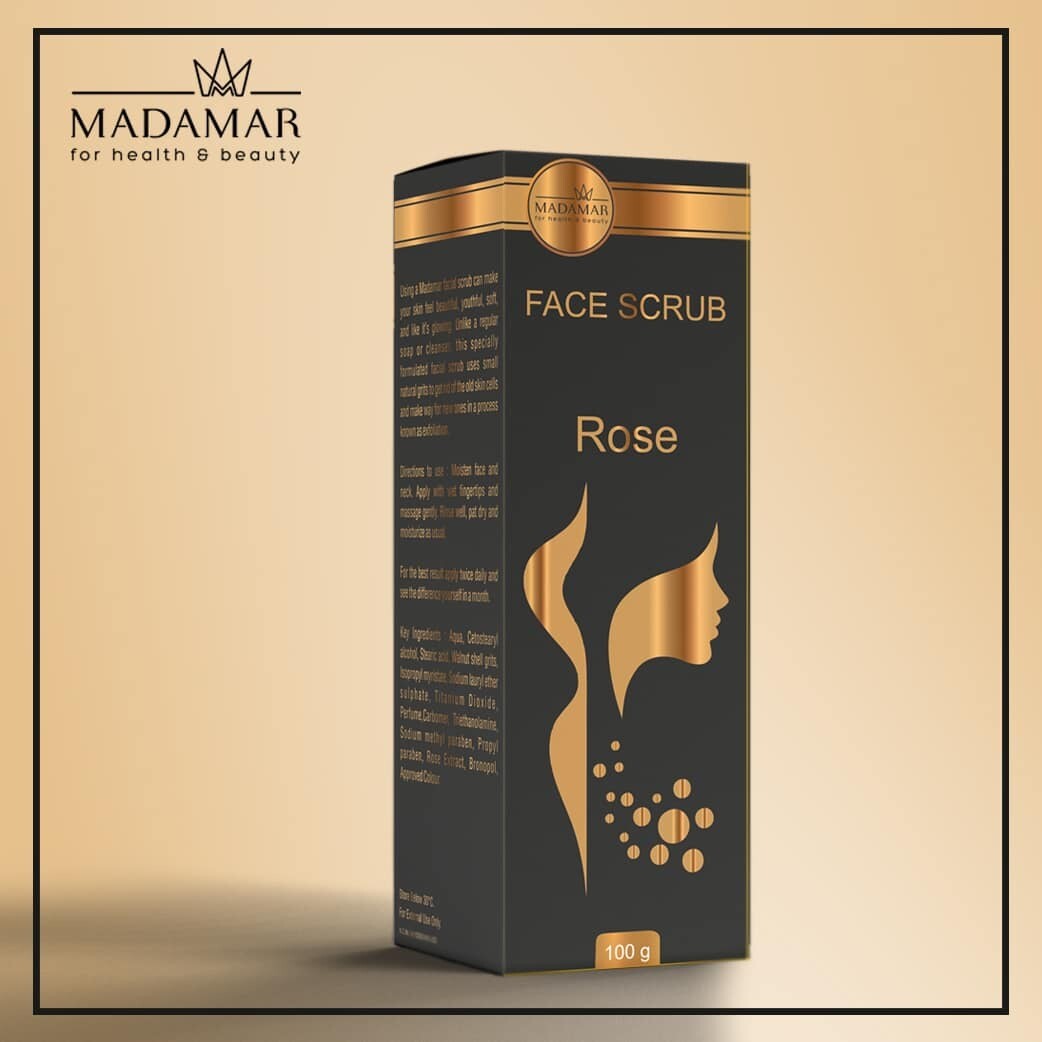 مقشر وجه مادمار روز  Madmar Rose Face Scrub