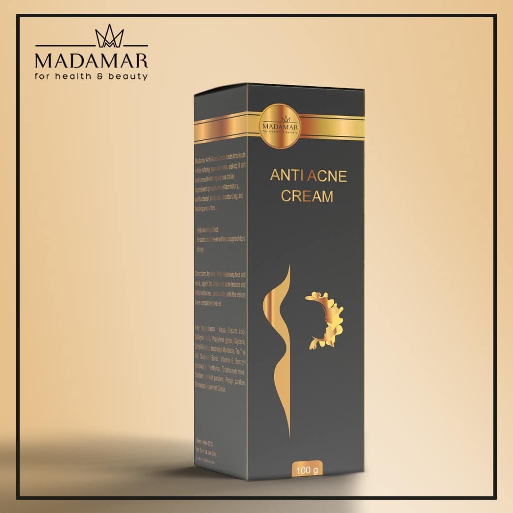 كريم مادمار معالج لاثار الحبوب وبثور الوجه Madmar Anti acne cram