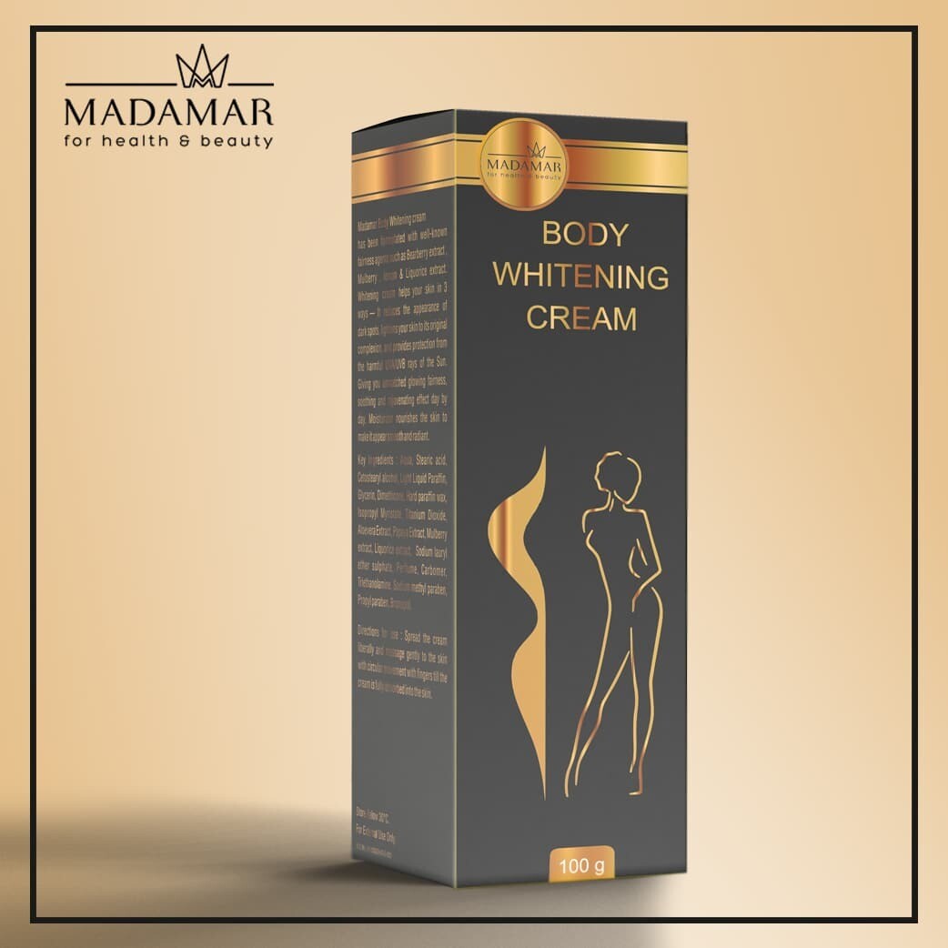 كريم مادمار لتبييض بشرة الجسم Madmar body whitening cream