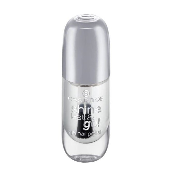 Essence Shine Last&amp; Go Nail Polish ايسنس شاين صبغ اظافر, Color اللون: 01 شفاف