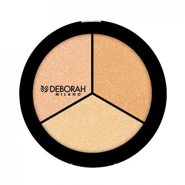 Deborah Milano Trio Highlighter Palette ديبورا ميلانو باليت اضاءة ثلاثي