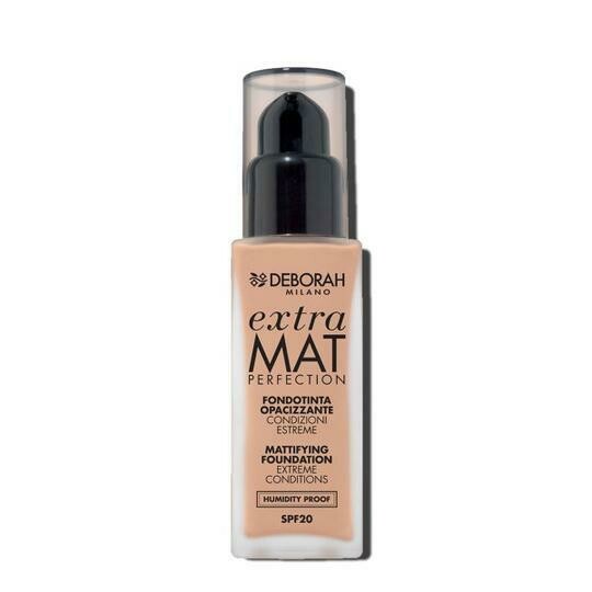 Deborah Milano Extra mat perfection Foundation فاونديشن مات, Color اللون: 0 زهري معتدل