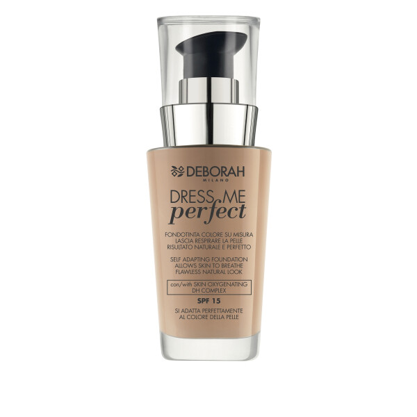 فاونديش دريس مي بيرفيكت Deborah Milano Dress Me Perfect Foundation, Color اللون: 01 معتدل