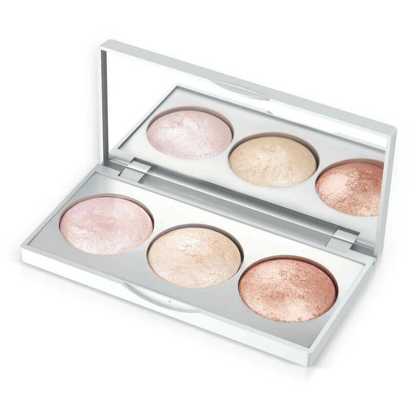 اضاءة ثلاثية  Golden Rose STROBING HIGHLIGHTER PALETTE