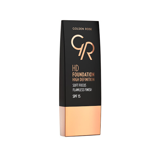 اساس بشرة انش دي Golden Rose HD Foundation With SPF 15