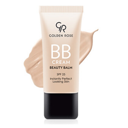 كريم بي بي اخفاء عيوب البشرة Golden Rose BB CREAM BEAUTY BALM, Var الدرجة: 01 فاتح