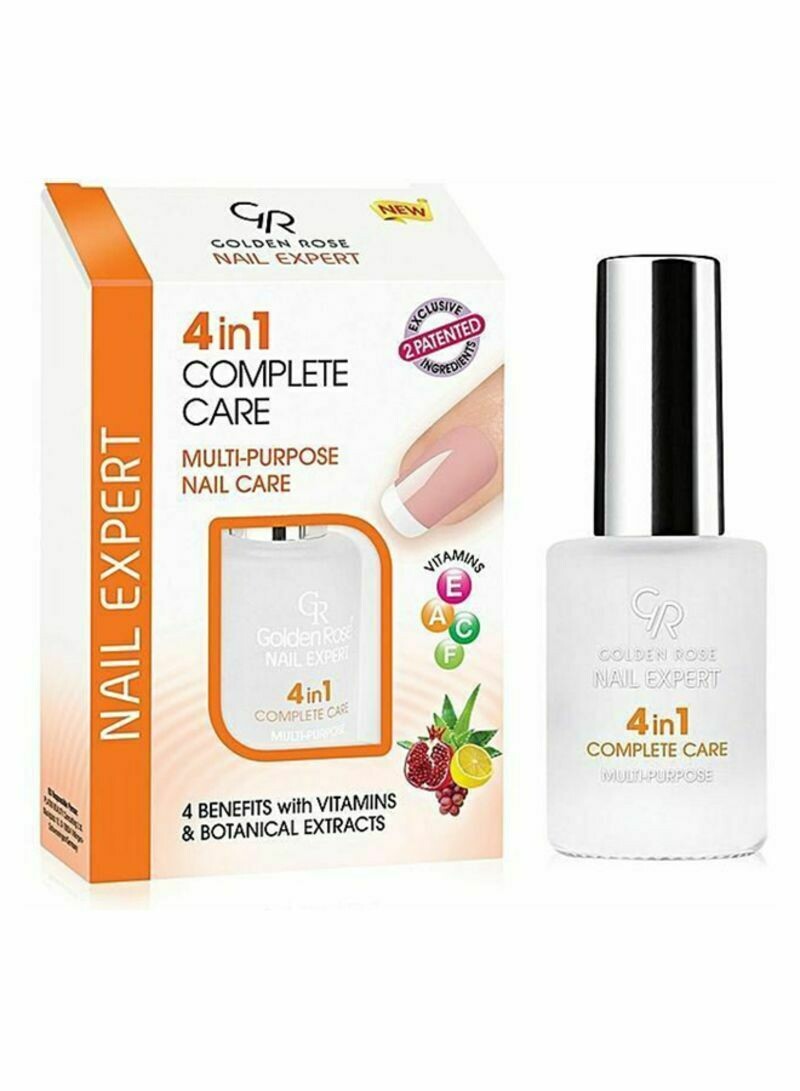 زيت العناية الكاملة بالاظافر 4 في 1 Golden Rose Nail Expert 4 in 1 Complete Care