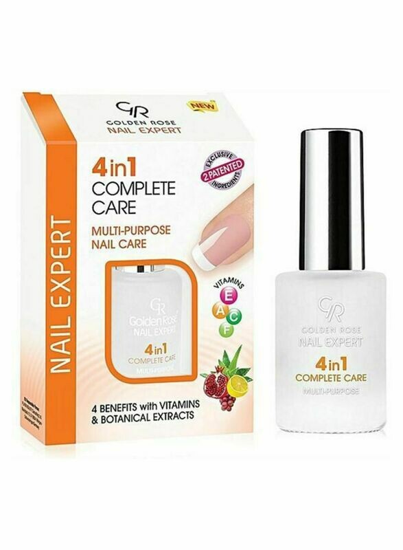 زيت العناية الكاملة بالاظافر 4 في 1 Golden Rose Nail Expert 4 in 1 Complete Care