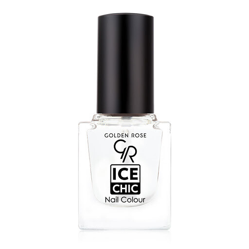 طلاء اظافر ايس جيك Golden Rose Ice Chic Nail Colour, Color اللون: شفاف