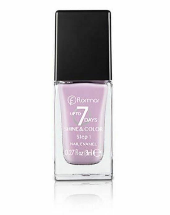 طلاء اظافر يدوم لسبعة ايام [Flormar SHINE &amp; COLOR NAIL ENAMEL