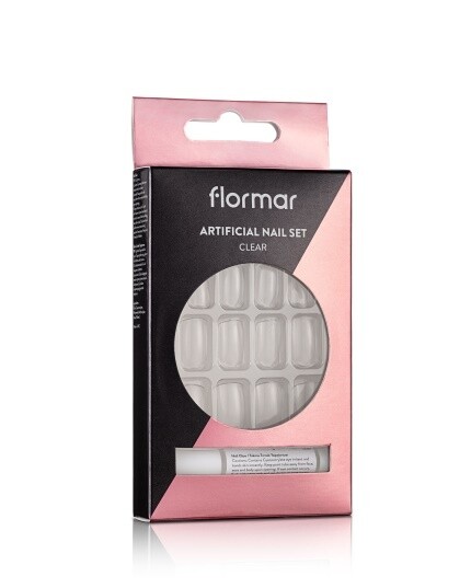 اظافر شفاف ARTIFICIAL NAIL SET CLEAR
