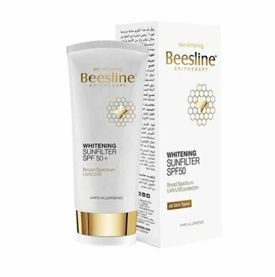 Beesline Sun-filter&amp; Whitening Cream بيزلاين كريم حاجب للشمس ومفتح للبشرة
