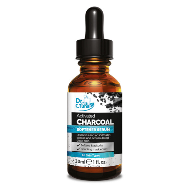 سيروم بالفحم المنشط لفتح مسام الوجه خطوة ثانية DR C TUNA ACTIVATED CHARCOAL SERUM 30 ML