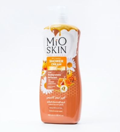 MIO SKIN WHITENING SHOWER CREAM HONEY EXTRACT 900ml كريم استحمام من مايو سكن