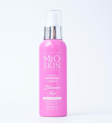 MIO SKIN INTIMATE WHITENING CREAM BLOSSOM KISS مايو سكن كريم مفتح فعال للمناطق الحساسة