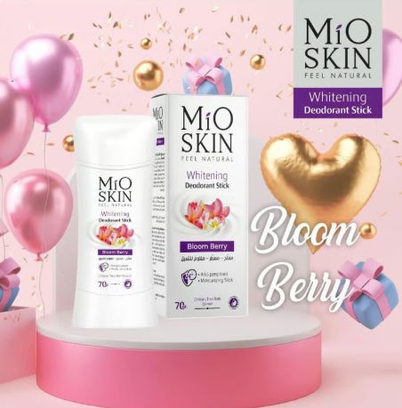 MIO SKIN WHITENING DEODORANT STICK Bloom Berry 70g ستك ديودرنت مايو سكن بنفسجي