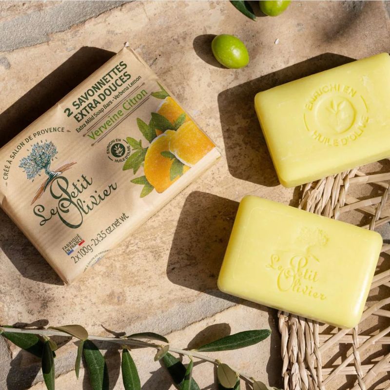Extra Mild Soap Bar verbena lemon