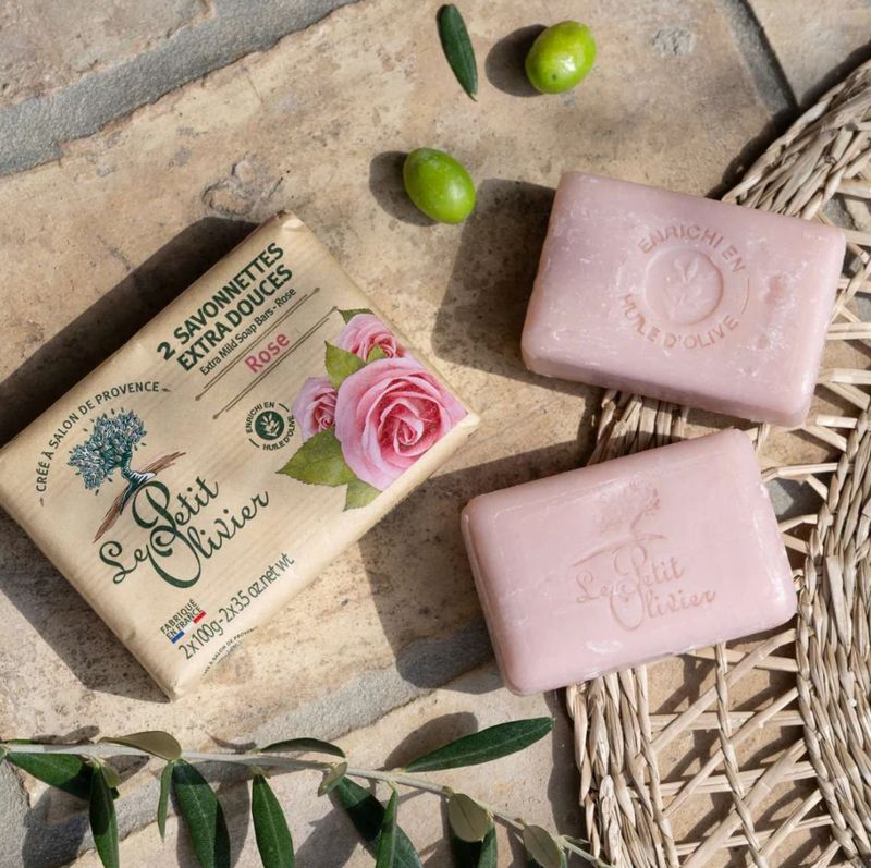 Extra Mild Soap Bar Rose