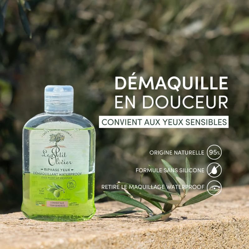 Eye Make-Up Remover Waterproof Olive Extract