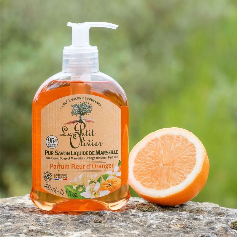 Pure Liquid Soap of Marseille Orange Blossom perfume