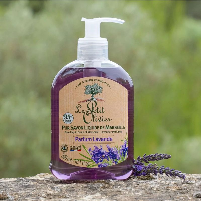 Pure Liquid Soap of Marseille Lavander perfume