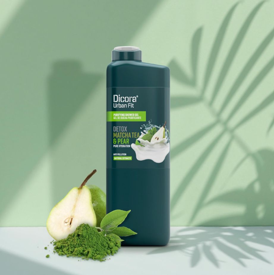Dicora UrbanFit Urban Fit Shower Gel Dtox Matcha&amp;pear Shower