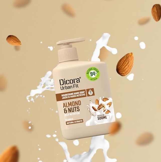 Dicora Urban Fit Hand Soap Vitamin B - Almond &amp; Nuts
