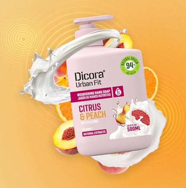 Dicora Urban Fit Citrus and Peach Vitamin C Hand Wash