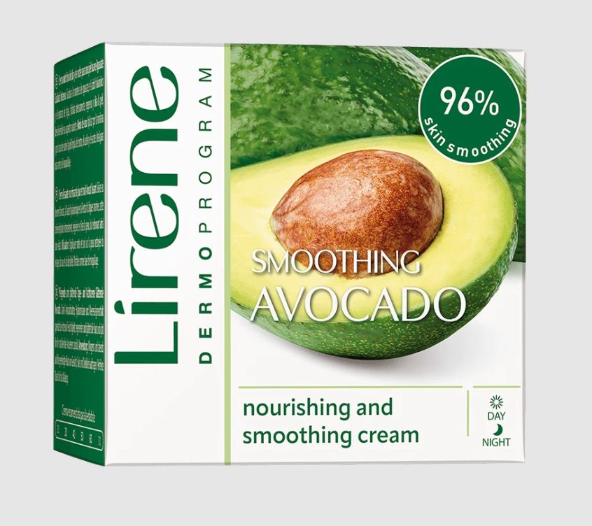 Lirene HYDRATION AND NOURISHMENT Nourishing smoothing cream SMOOTHING AVOCADO 50 ml