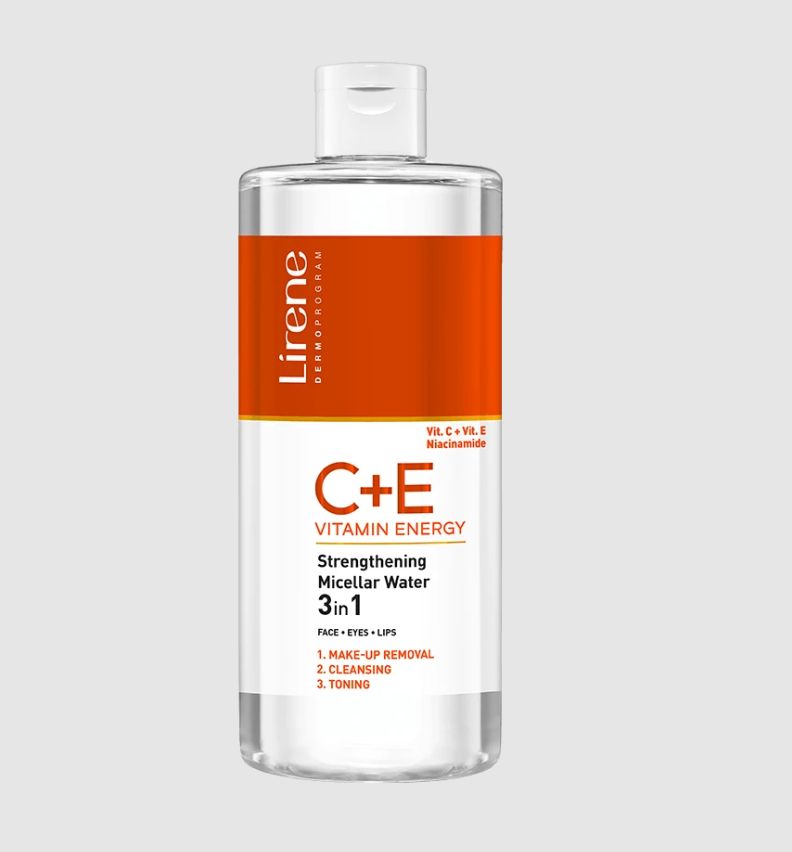 Lirene VITAMIN ENERGY C+E Micellar water 3 in 1 400ml