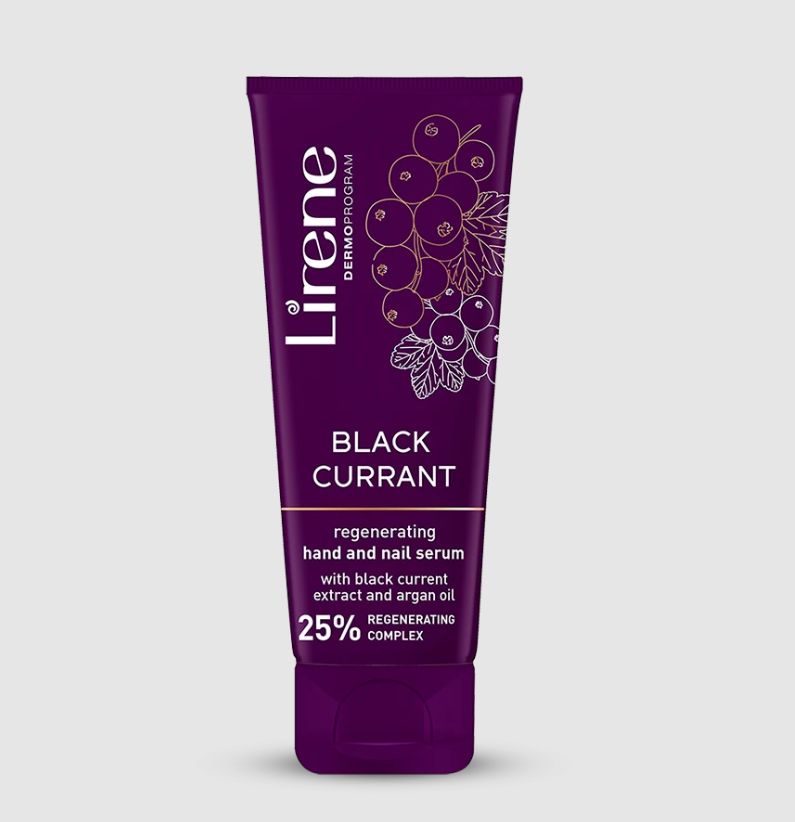 Lirene Regenerating serum for hand and nails BLACK CURRANT 75 ml
