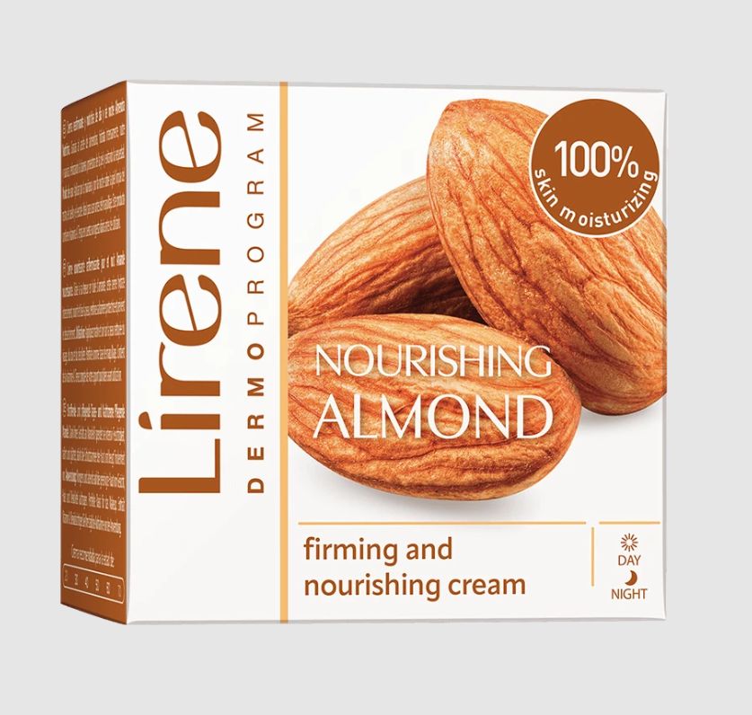Lirene HYDRATION AND NOURISHMENT Firming nourishing cream NOURISHING ALMOND 50 ml