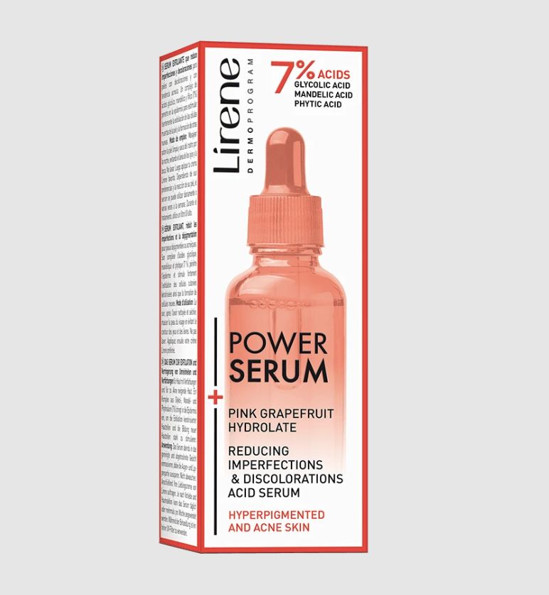 Lirene POWER SERUM Reducing imperfections &amp; discolorations 30 ml