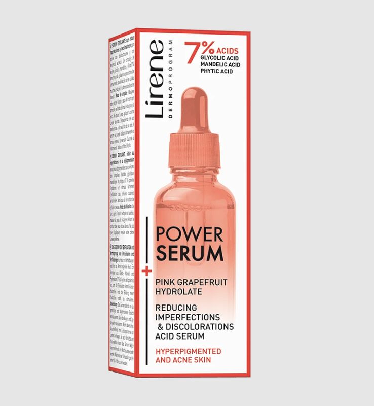 Lirene POWER SERUM Reducing imperfections &amp; discolorations 30 ml