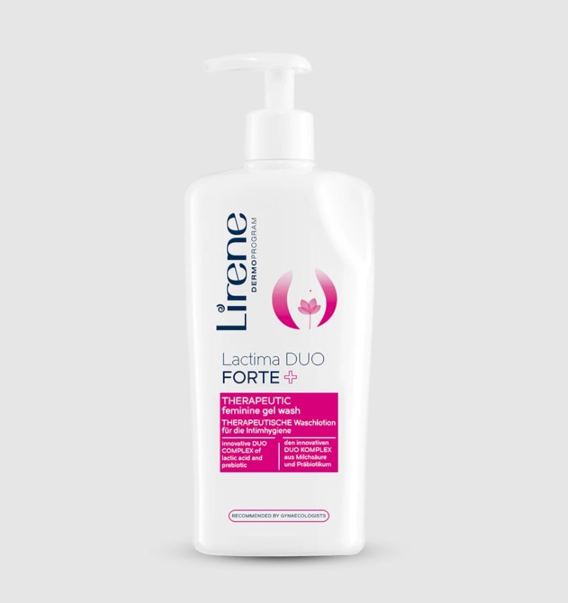 Lirene LACTIMA DUO FORTE+ Therapeutic gel for intimate hygiene 300 ml