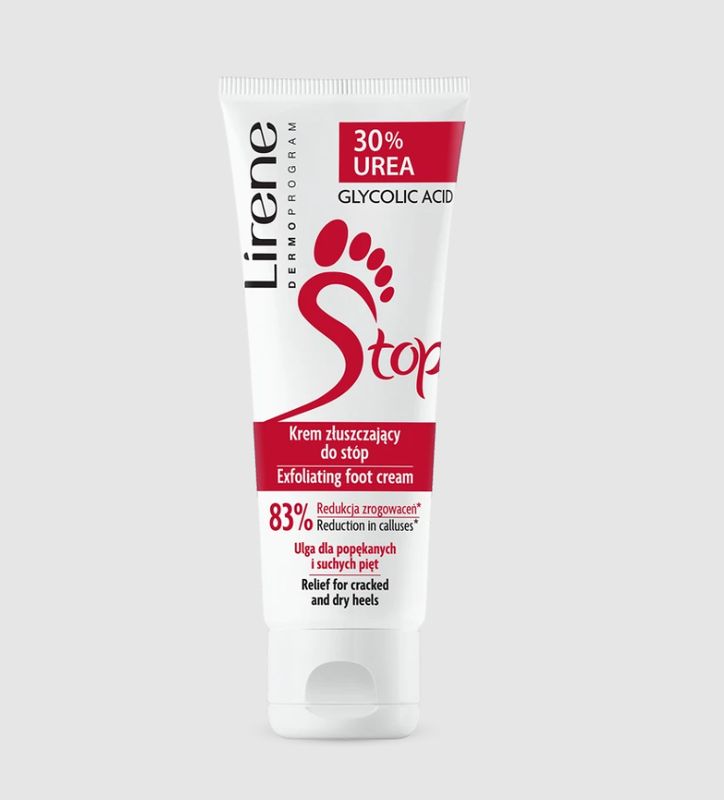 Lirene SOS EXFOLIATING FOOT CREAM UREA 30% 75 ml