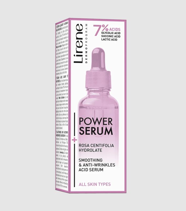 Lirene POWER SERUM Smoothing &amp; anti-wrinkles 30 ml