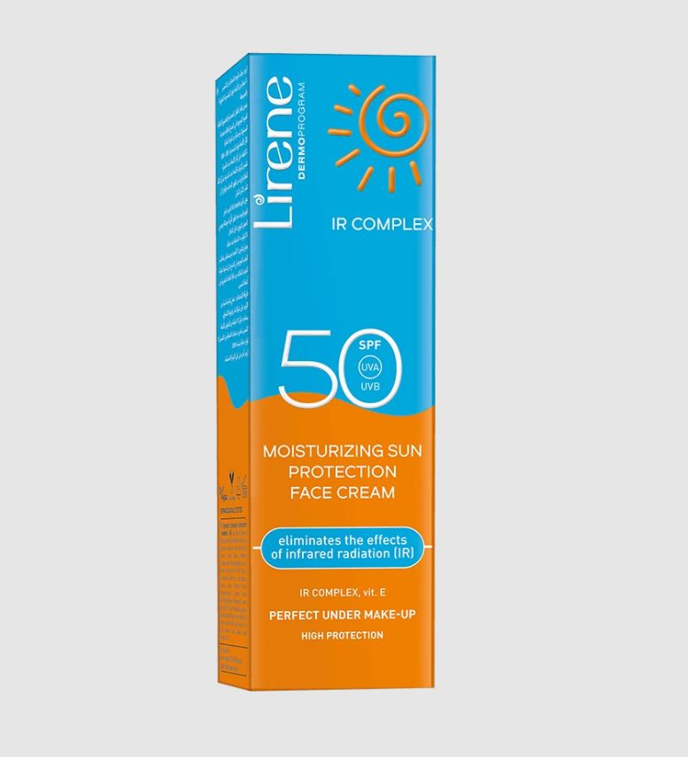 Lirene SUN Moisturizing sun protection face cream SPF 50 40 ml