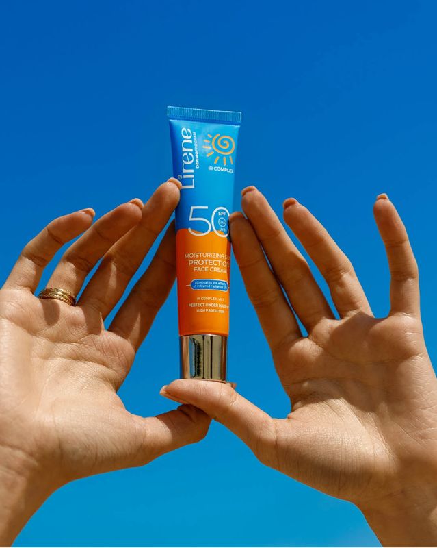 Lirene SUN Moisturizing sun protection face cream SPF 50 40 ml