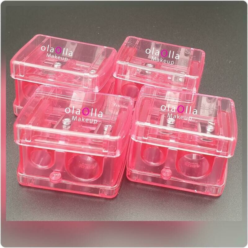 Olaolla Dual Style Pencil Sharpener -Jelly Pink