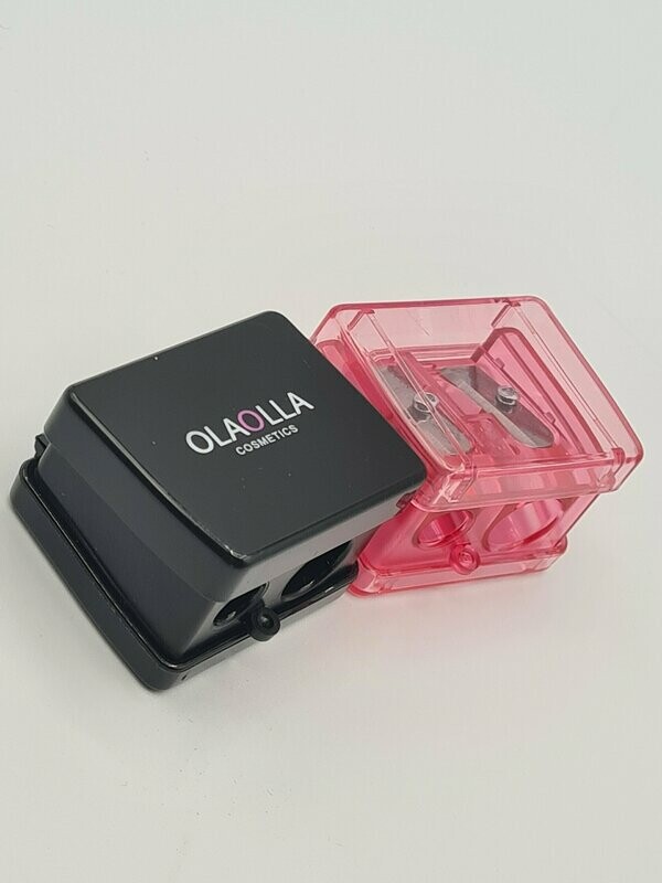 Set of 1  Round tip-former  & Sharp tip Pencil Sharpener (Black & Jelly Pink)