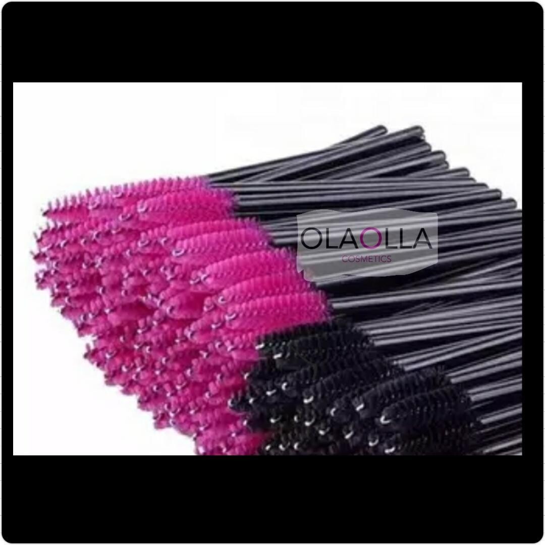 100 Disposable Eyelash Wands -