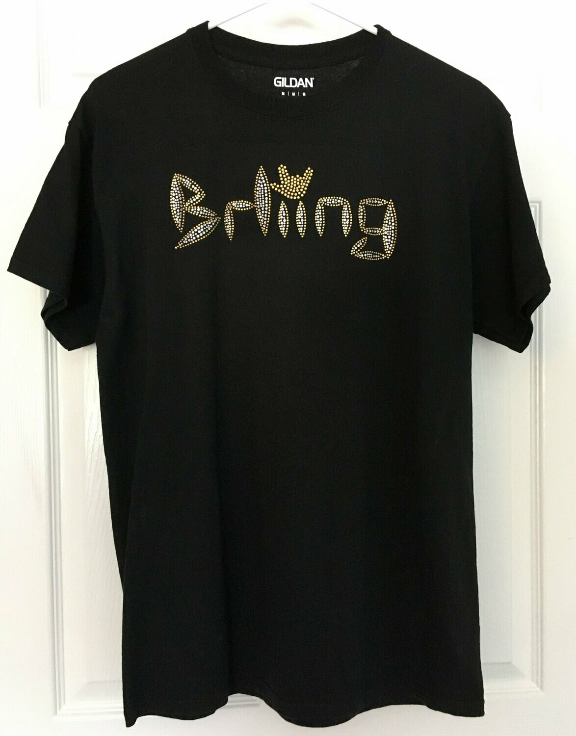 Black (Rhinestone) T-Shirt